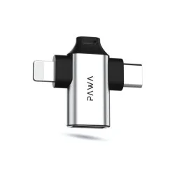 Pawa 3In1 Otg Adapter - Silver